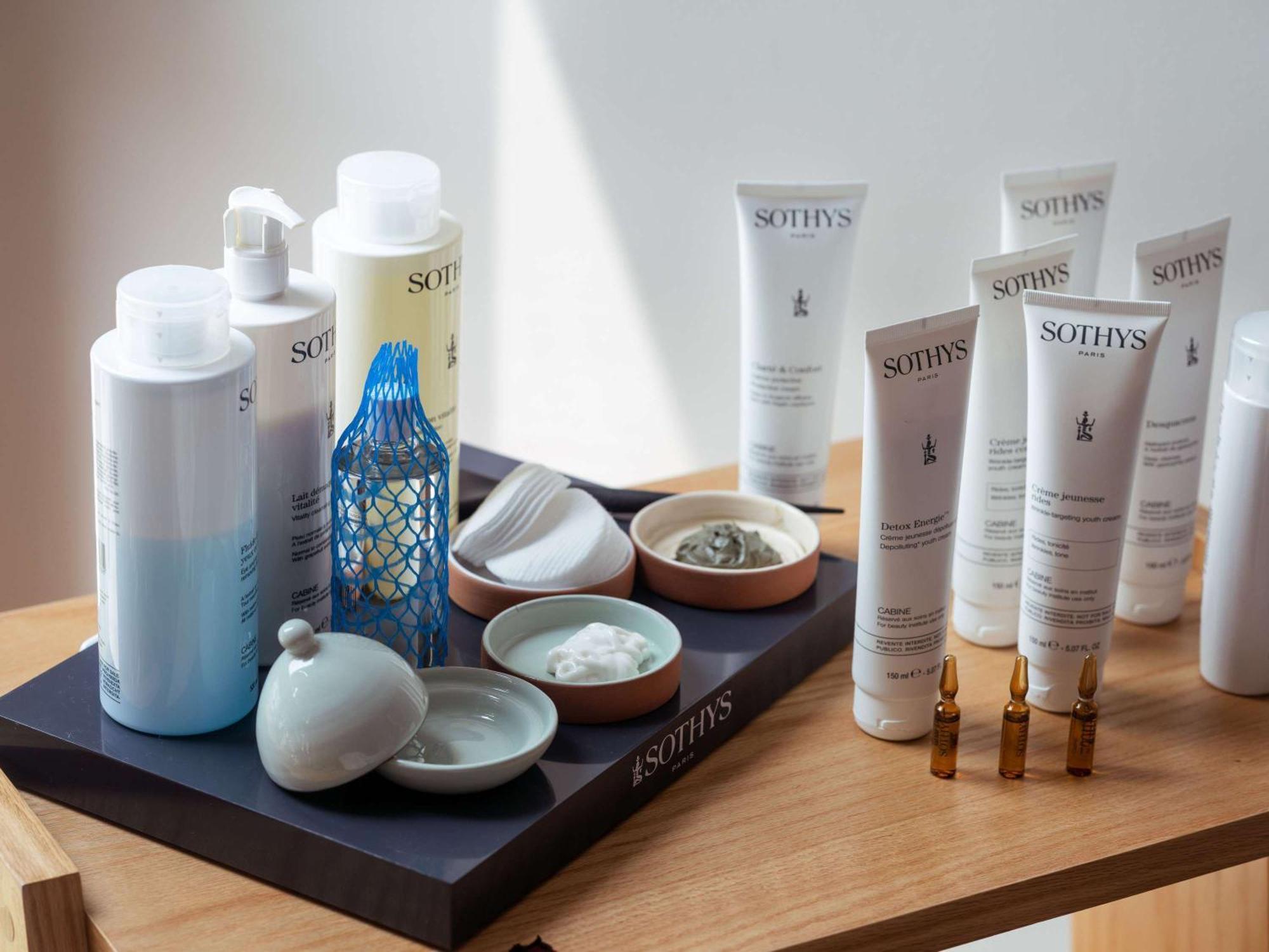 Pullman Mazagan Royal Golf&Spa El Jadida Dış mekan fotoğraf Products from the Swiss spa brand, Sothys